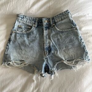 Zara denim shorts